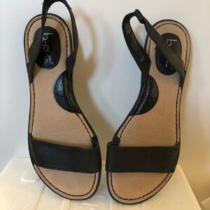 BOC Women's Black Sandals Size 8